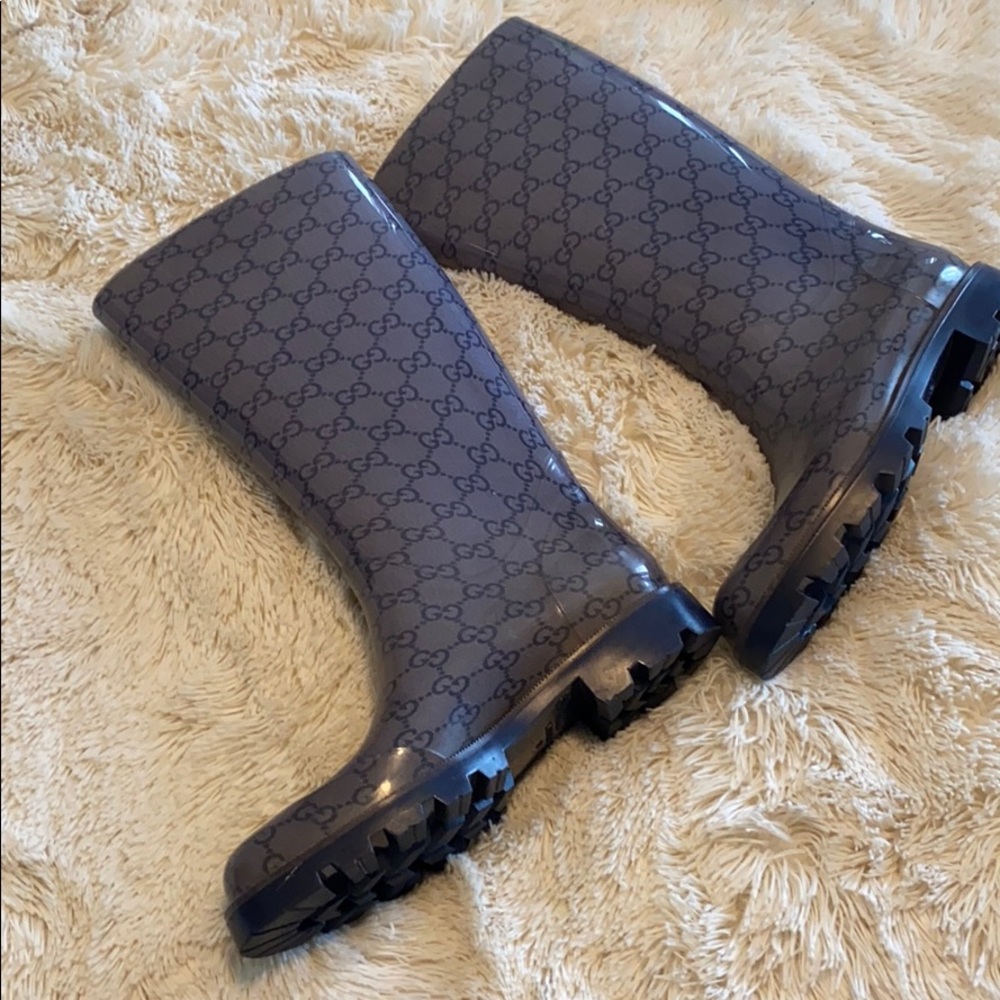 Gucci rain boots